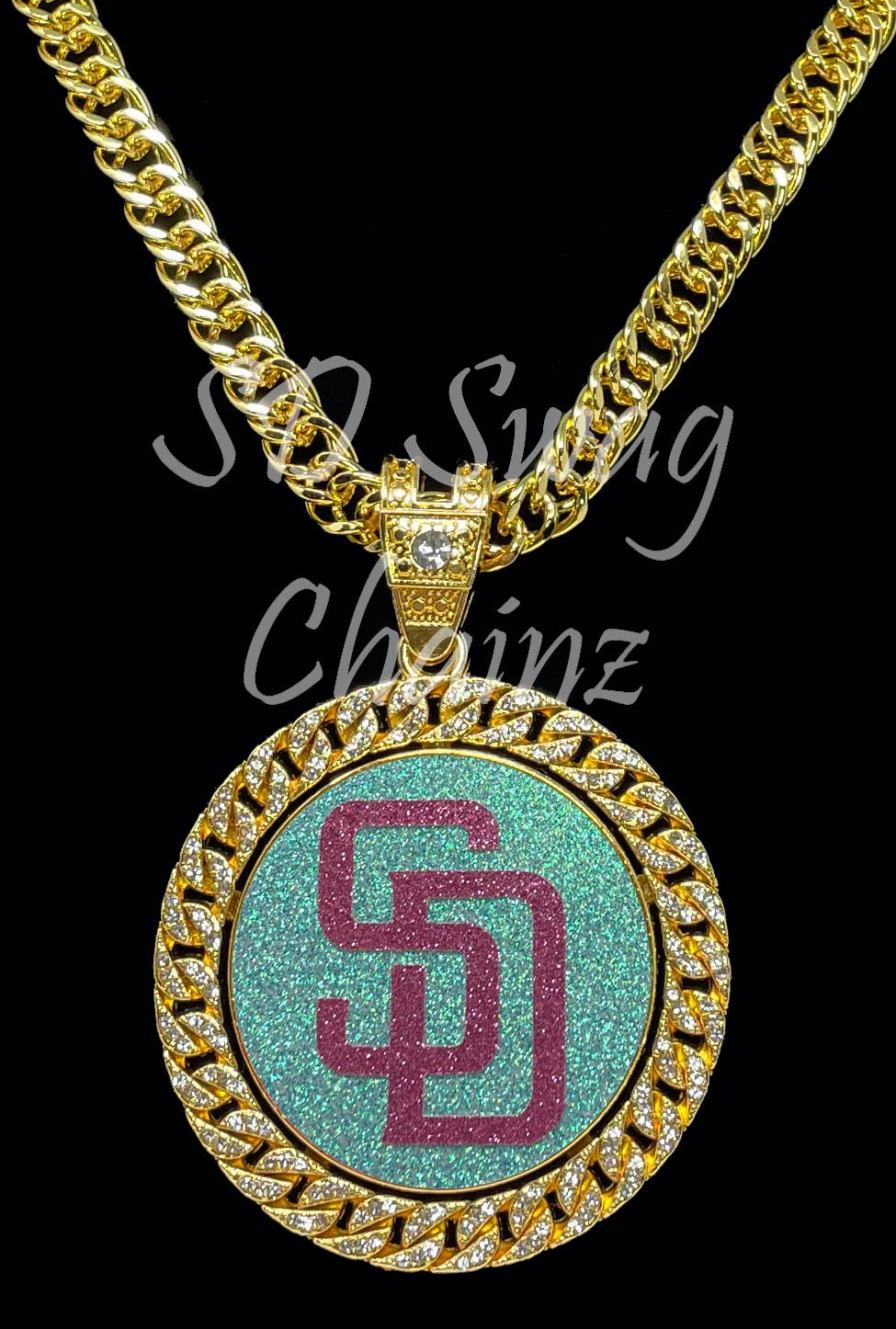 San Diego Padres City Connect Swag Chain. | SD Swag Chainz