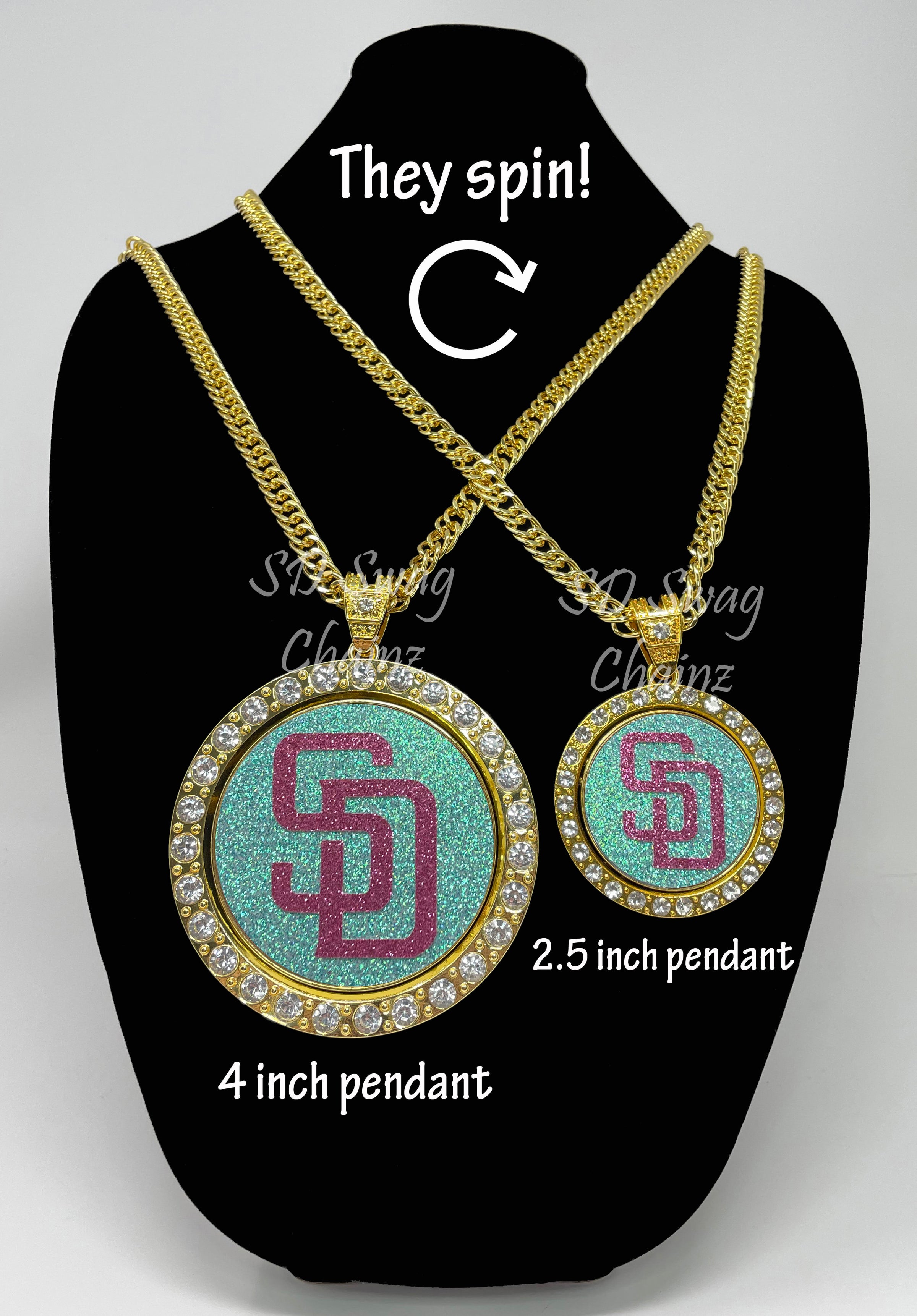 San Diego Padres City Connect Swag Chain. | SD Swag Chainz
