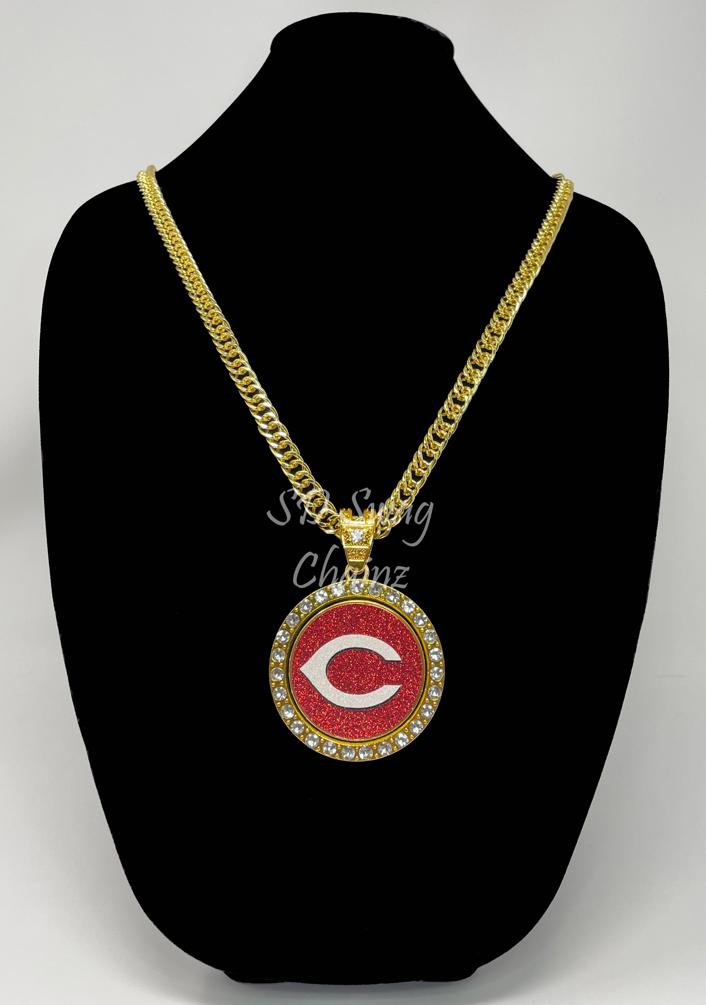 Minnesota Twins Iced Out Pendant Necklace